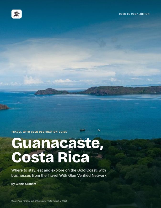 Cover of the Travel With Glen Guanacaste guide