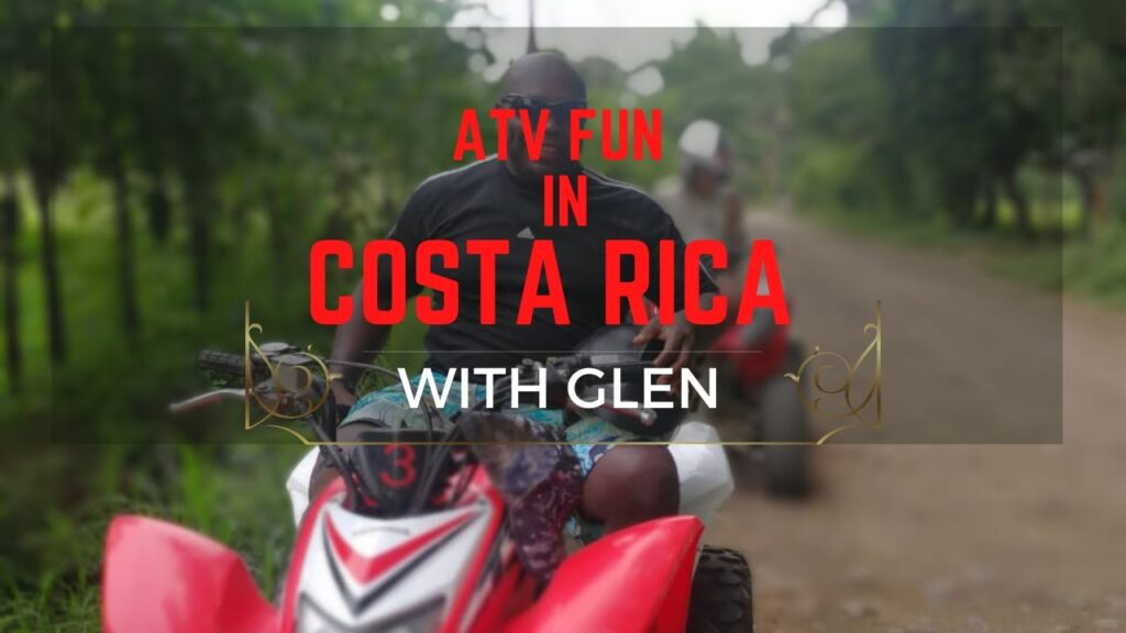 Enjoying living and ATV In Jaco Costa Rica things to do #shorts #costarica #travel #vlog #atv