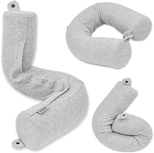 Dot&Dot Twist Memory Foam Travel Pillow for Neck, Chin, Lumbar - Travel With Glen Travel pillow