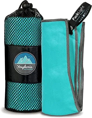 Youphoria Microfiber Travel Towel Fast Drying Lightweight - Quick Dry - Travel With Glen Quick-dry towel