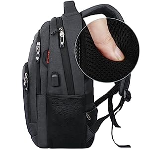 Laptop Backpack,Business Travel Anti Theft Slim Durable Laptops Backpack with - Travel With Glen