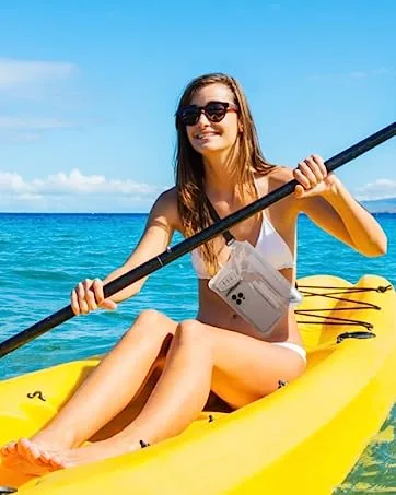 F-color Waterproof Phone Pouch - Waterproof Phone Case - Phone - Travel With Glen
