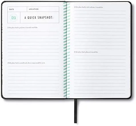 Compendium Everywhere You Go: A Guided Travel Journal with Prompts - Travel With Glen