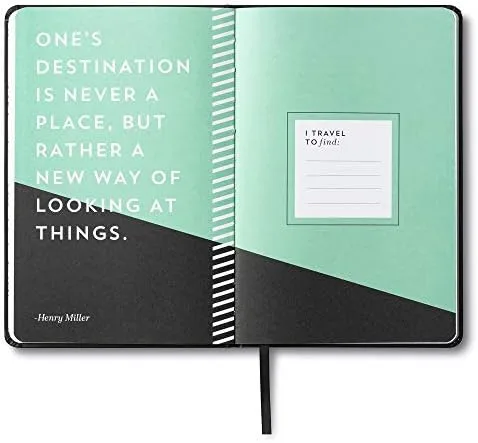 Compendium Everywhere You Go: A Guided Travel Journal with Prompts - Travel With Glen