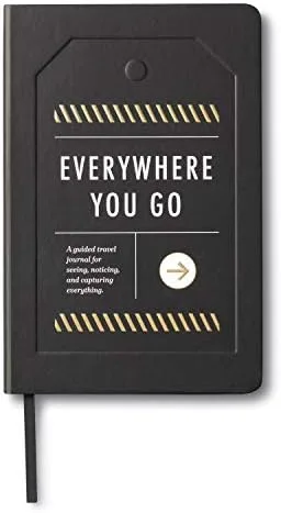 Compendium Everywhere You Go: A Guided Travel Journal with Prompts - Travel With Glen Travel journal
