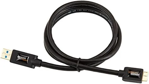 Amazon Basics Micro USB to USB-A 3.0 Charger Cable, 4.8Gbps - Travel With Glen