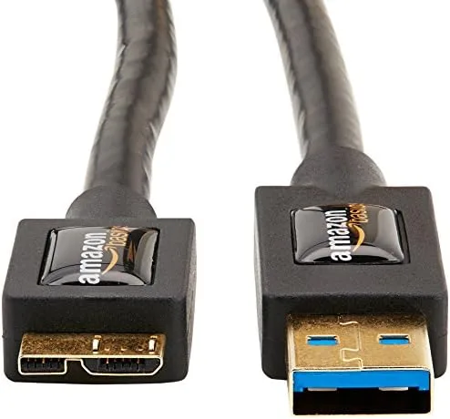 Amazon Basics Micro USB to USB-A 3.0 Charger Cable, 4.8Gbps - Travel With Glen