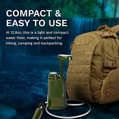 Survivor Filter Pro Water Purification System for Survival - 99.999% - Travel With Glen