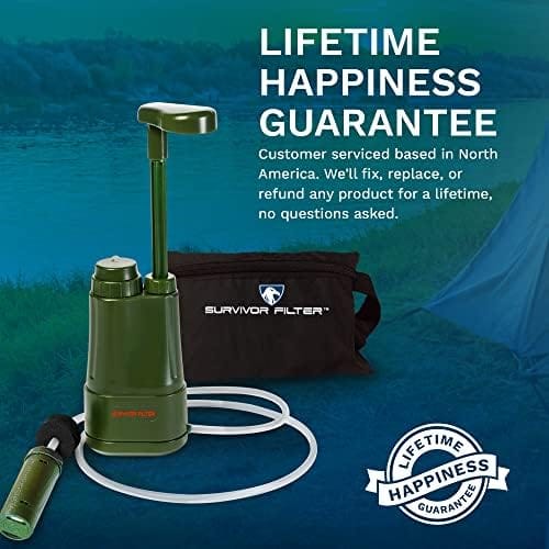 Survivor Filter Pro Water Purification System for Survival - 99.999% - Travel With Glen