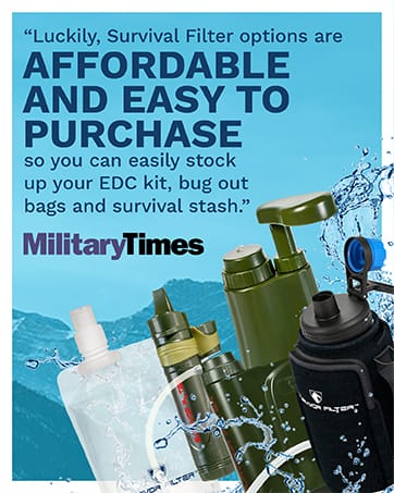 Survivor Filter Pro Water Purification System for Survival - 99.999% - Travel With Glen