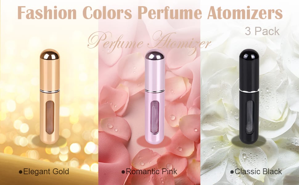 KAYZON Travel Mini Perfume Refillable Atomizer Container, Portable Perfume Scent - Travel With Glen