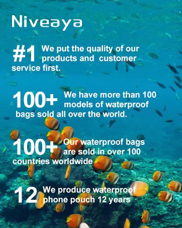 Niveaya Double Space Waterproof Phone Pouch - 2 Pack, Waterproof - Travel With Glen