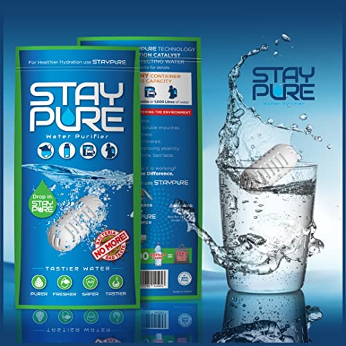 StayPure- 250 Gallon Portable Water Filter, Perfect for Travel, Camping, - Travel With Glen