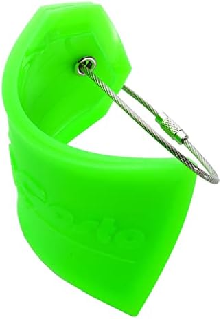 BlueCosto 5X Bright Green Big Luggage Tags for suitcases Travel - Travel With Glen