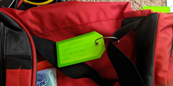BlueCosto 5X Bright Green Big Luggage Tags for suitcases Travel - Travel With Glen