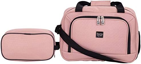 Travelers Club Expandable Midtown Hardside 4-Piece Luggage Travel Set, Rose - Travel With Glen