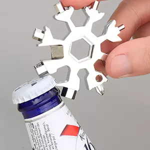 Aitsite 18-in-1 Snowflake Multi Tool Stainless Portable Steel Multi-Tool for - Travel With Glen