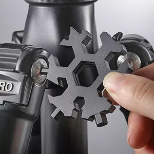 Aitsite 18-in-1 Snowflake Multi Tool Stainless Portable Steel Multi-Tool for - Travel With Glen