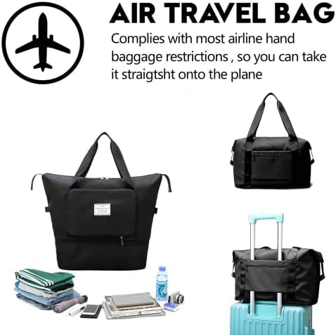 Pin Forest Large Capacity Folding Travel Bag, Dry and Wet - Travel With Glen