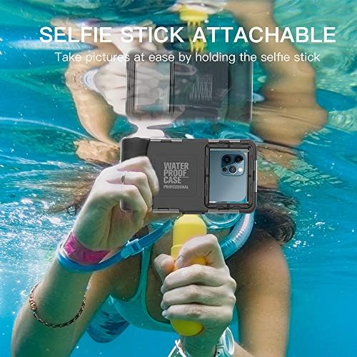 Waterproof Underwater Snorkeling Diving Phone Case for iPhone 11/12/13/14 Pro - Travel With Glen