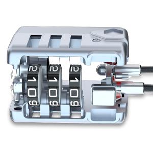 Search Alert TSA Approved Travel Combination Luggage Cable Locks for - Travel With Glen