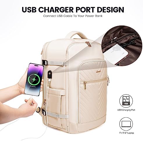 LOVEVOOK Travel Backpack for Women,Carry On Backpack Flight Approved with - Travel With Glen