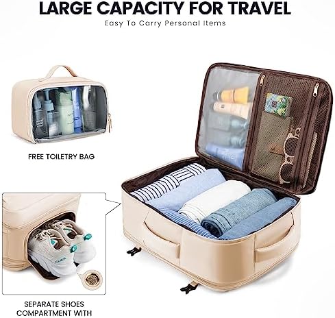 LOVEVOOK Travel Backpack for Women,Carry On Backpack Flight Approved with - Travel With Glen