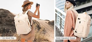 LOVEVOOK Travel Backpack for Women,Carry On Backpack Flight Approved with - Travel With Glen