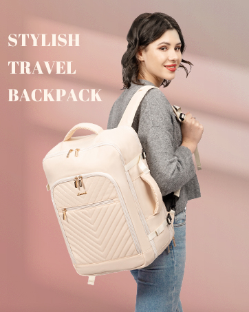 LOVEVOOK Travel Backpack for Women,Carry On Backpack Flight Approved with - Travel With Glen