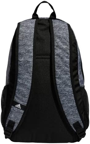 adidas Foundation 6 Backpack, Jersey Onix Grey/Black, One Size - Travel With Glen