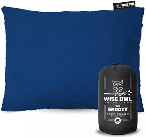 Wise Owl Outfitters Memory Foam Pillow - Travel Pillow, Camping - Travel With Glen Travel pillow