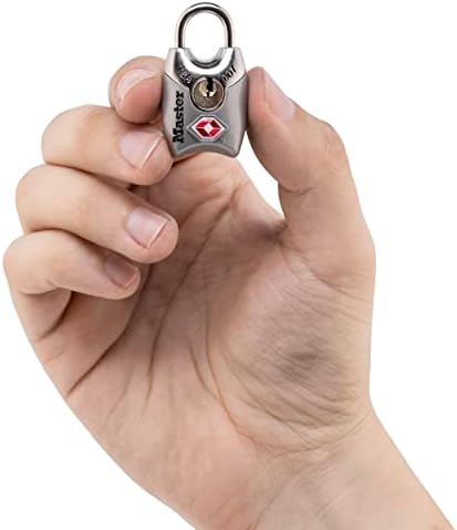 Master Lock 4689T TSA Approved Keyed Lock, 2 Pack, Colors - Travel With Glen