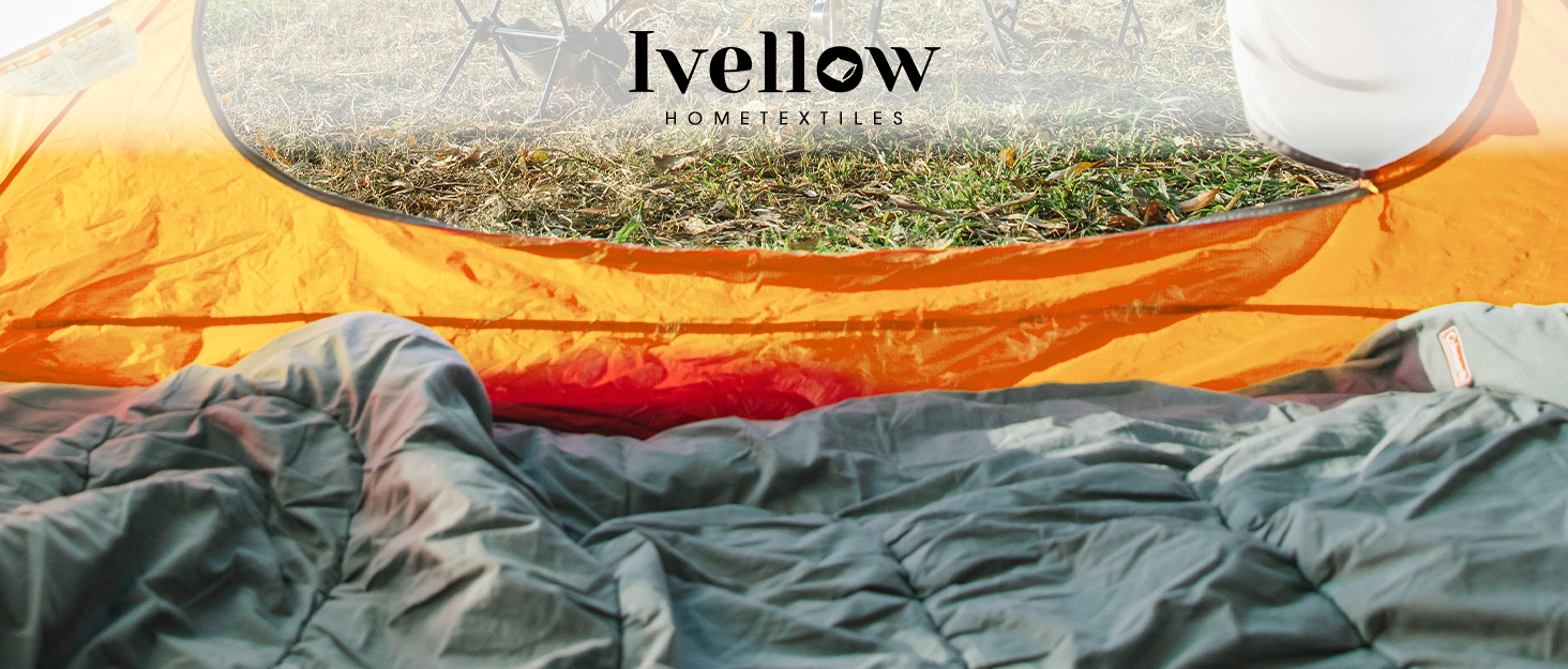 Ivellow Memory Foam Travel Pillow Compressible Camping Pillow for Sleeping - Travel With Glen