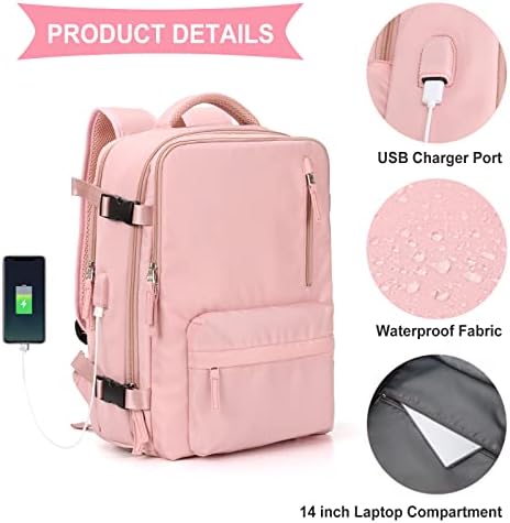 Large Travel Backpack Women, Carry On Backpack,Hiking Backpack Waterproof Outdoor - Travel With Glen