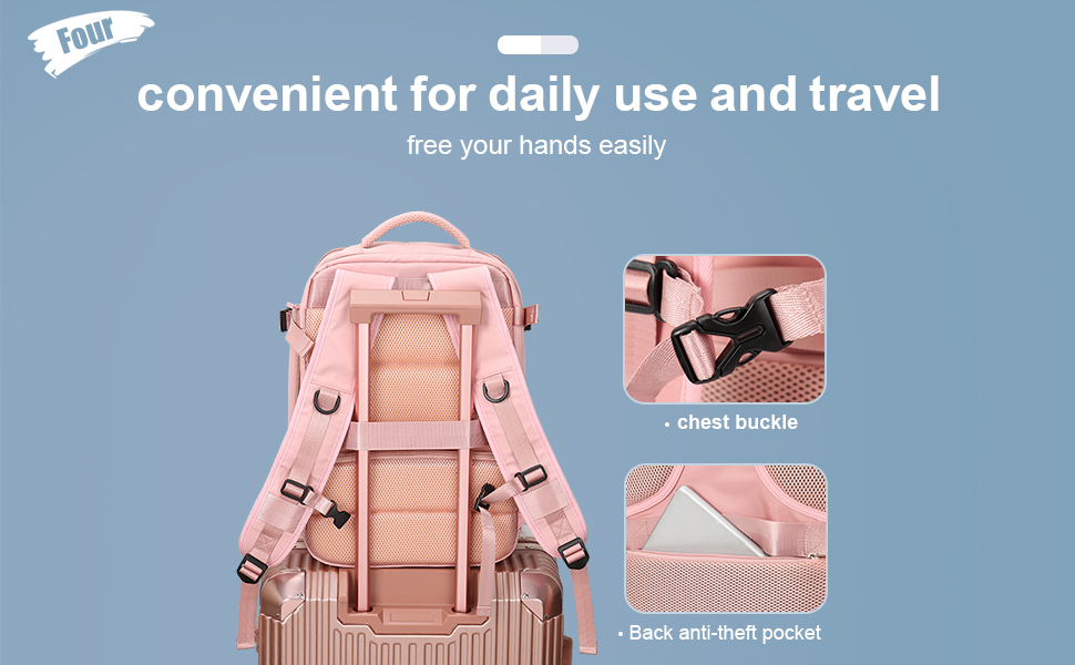 Large Travel Backpack Women, Carry On Backpack,Hiking Backpack Waterproof Outdoor - Travel With Glen