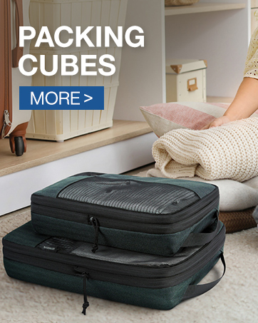 Packing Cubes for Suitcase, BAGSMART Foldable Packing Organizers for Travel - Travel With Glen