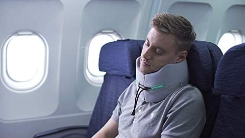 BAKLUCK Travel Pillow for Airplane Neck Chin Support Memory Foam - Travel With Glen