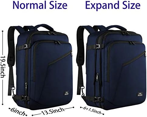 MATEIN Weekender Backpack, Durable Large Capacity Travelling Suitcase Backpack with - Travel With Glen