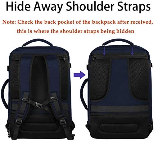 MATEIN Weekender Backpack, Durable Large Capacity Travelling Suitcase Backpack with - Travel With Glen
