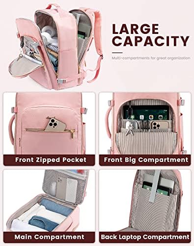 LOVEVOOK Travel Backpack Women, Carry On Backpack as Personal Item - Travel With Glen