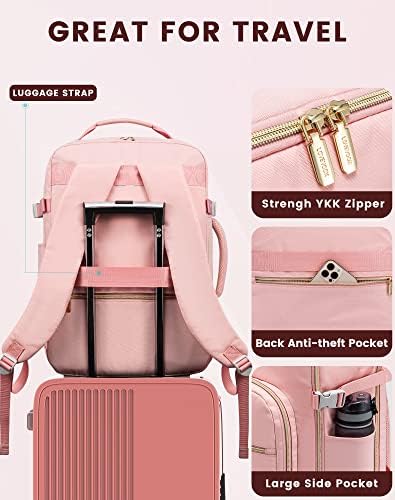 LOVEVOOK Travel Backpack Women, Carry On Backpack as Personal Item - Travel With Glen