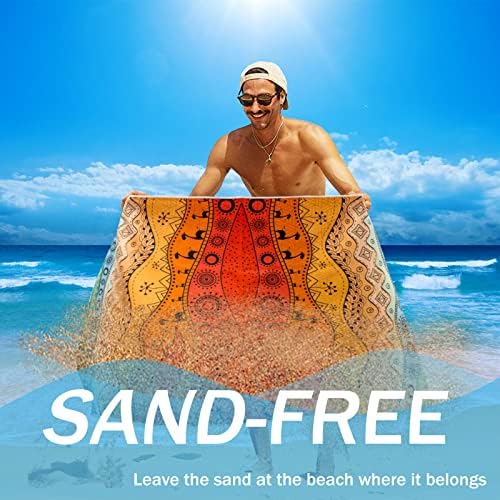 cabanana Sand Free Beach Towel - Microfiber 32 x 64 - Travel With Glen