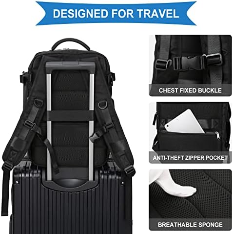 Large Travel Backpack Women, Carry On Backpack,Hiking Backpack Waterproof Outdoor - Travel With Glen