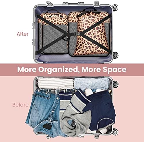 Cambond Compression Packing Cubes for Travel - Expandable Luggage Organizers - Travel With Glen Packing Cubes for Travel