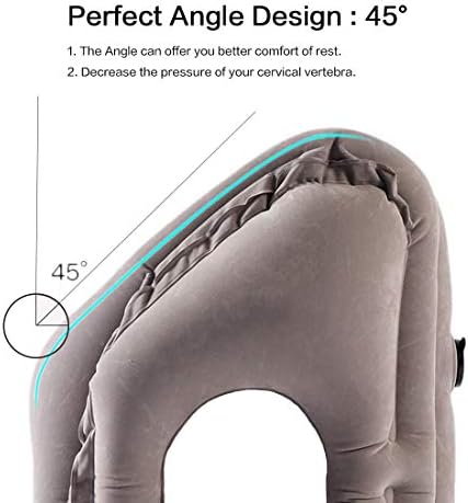 Inflatable Travel Pillow for Airplane, inflatable Neck Air Pillow for - Travel With Glen