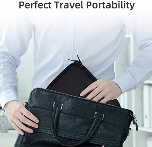 CNPOP Electronics Organizer,Travel Cable Organizer Bag,Water Resistant Double Layers Pouch - Travel With Glen