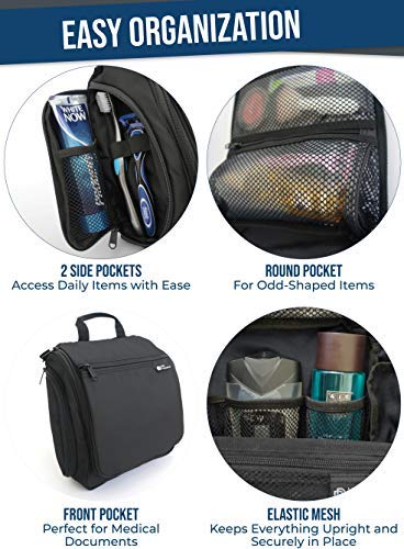 DD D&D Wanderlust Hanging Travel Toiletry Bag for Men and - Travel With Glen