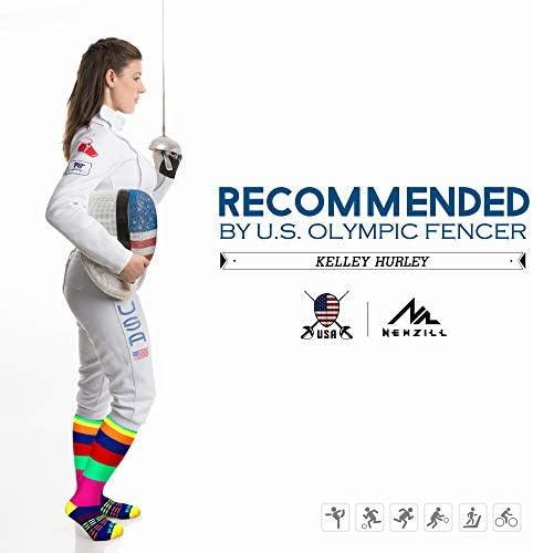 NEWZILL Medical Compression Socks for Women and Men Circulation 20-30 - Travel With Glen