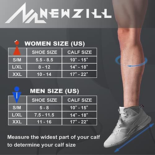 NEWZILL Medical Compression Socks for Women and Men Circulation 20-30 - Travel With Glen