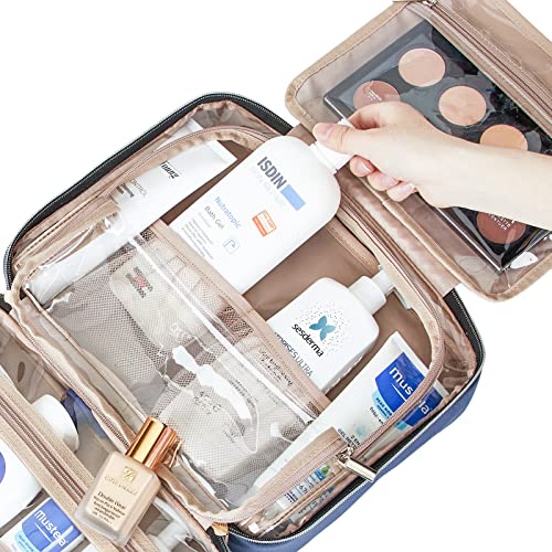 NISHEL Travel Toiletry Bag for Women Large Capacity, Travel Essentials - Travel With Glen